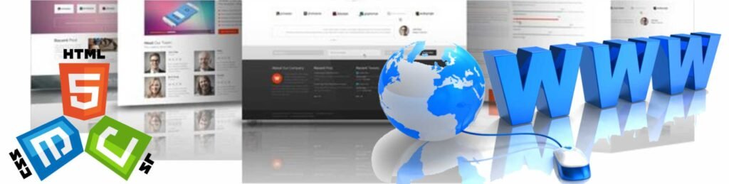 Foto Cabecera CONFECCION Y PUBLICACION PAGINAS WEB ONLINE