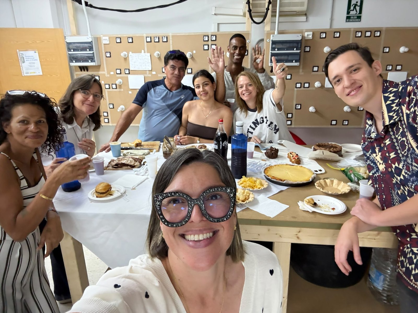 Celebración del grupo de alumnos de alemán Centro Ateneo